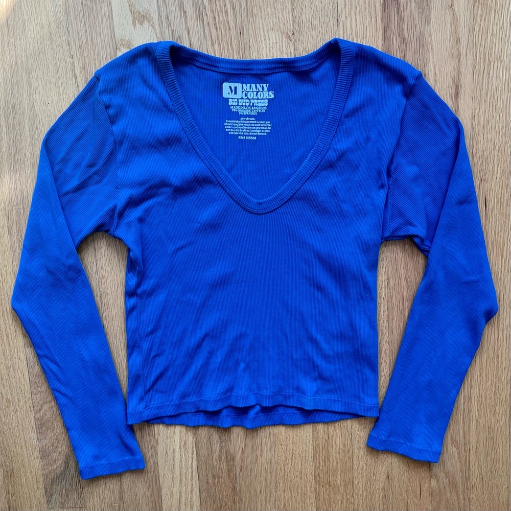 Big Bud Press V-Neck Tee